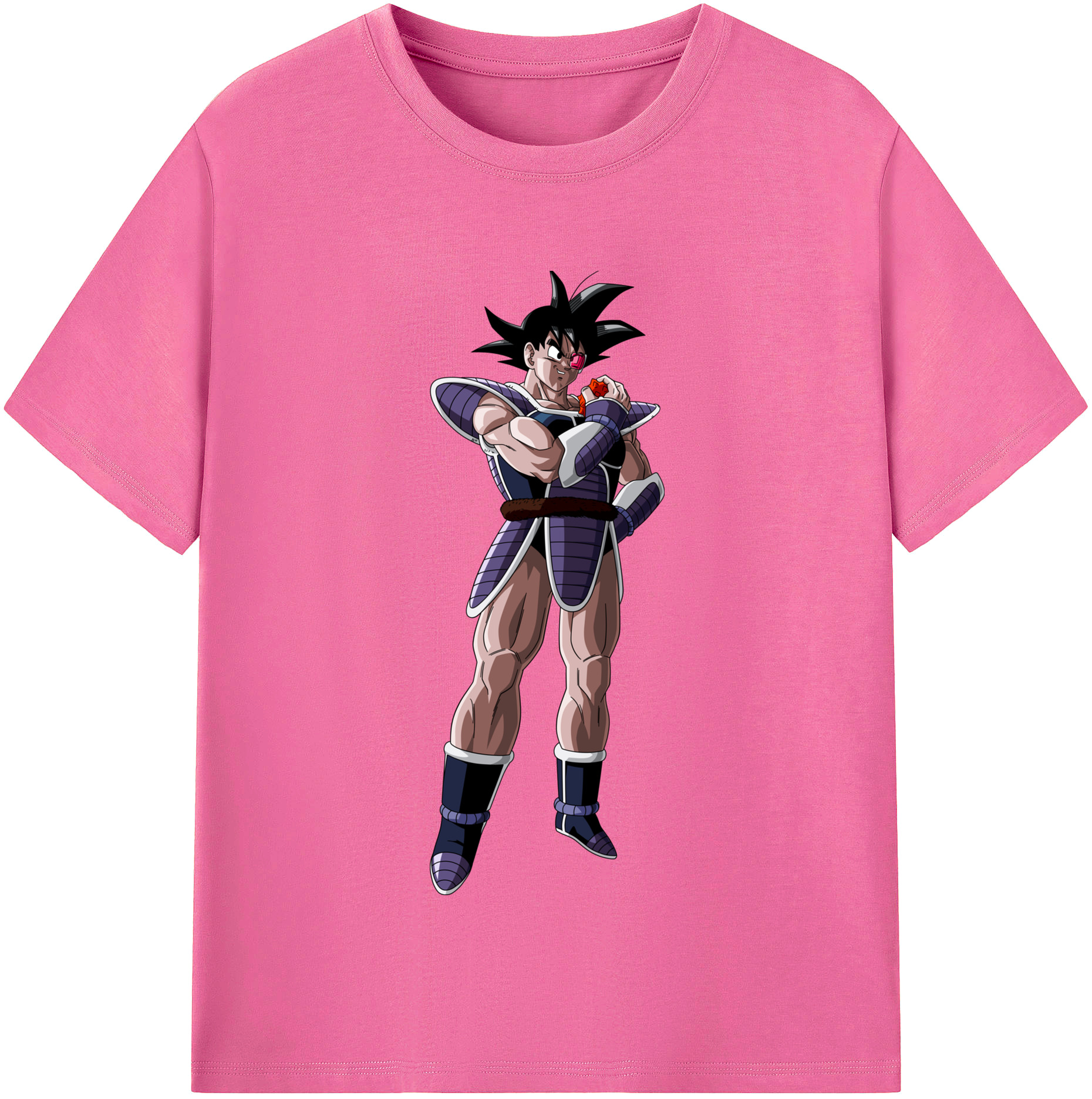 （画像用） ドラゴンボール 孫悟空（そん ごくう）Son Goku カカロット DRAGON BALL Kakarotto レディースカジュアルプリントTシャツ（綿100％）